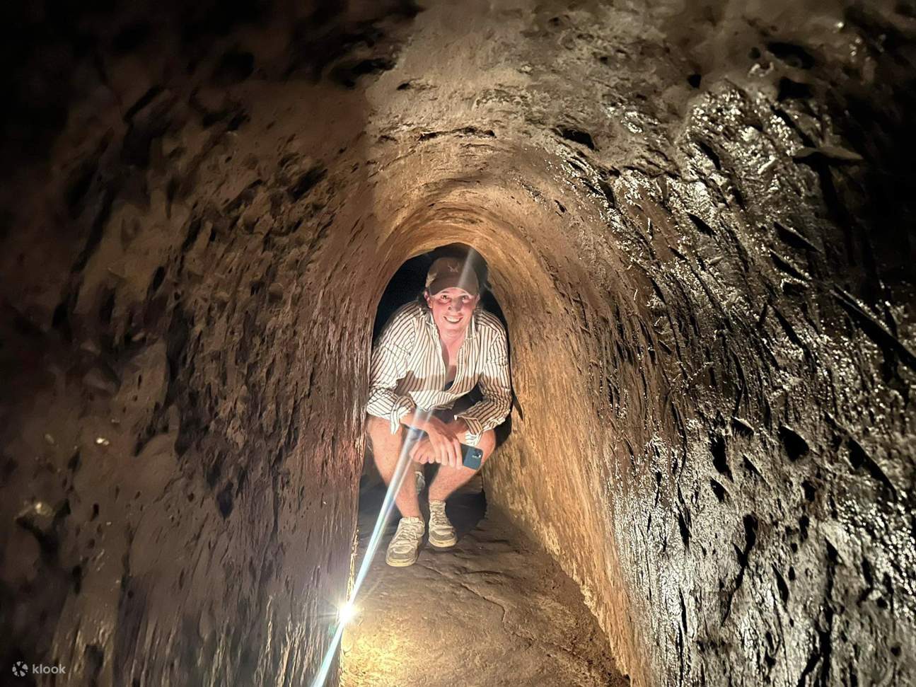 Cu Chi Tunnels is one of the highlights of the Vietnam Cambodia Cultural Tour 14 Days