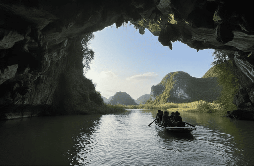 Explore caves and limestone formations