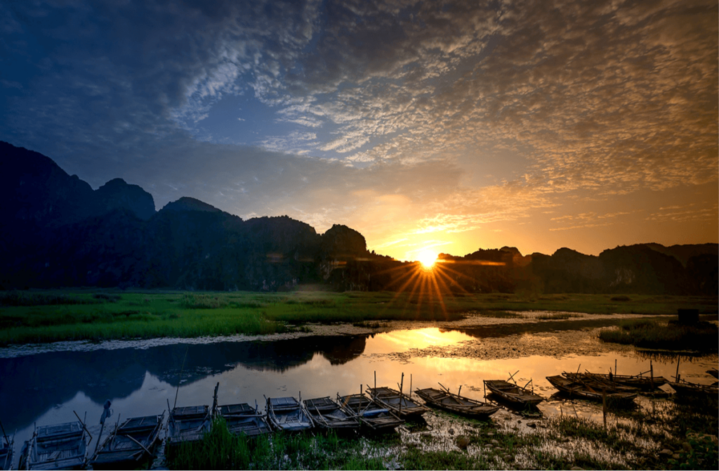 Sunrise and sunset