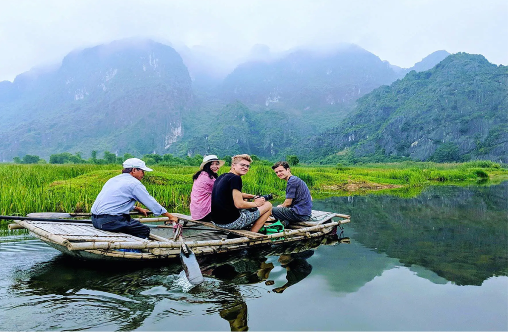 Take a boat tour around the area