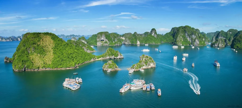 Don't forget Ha Long Bay in Vietnam Family Tour 13 Days