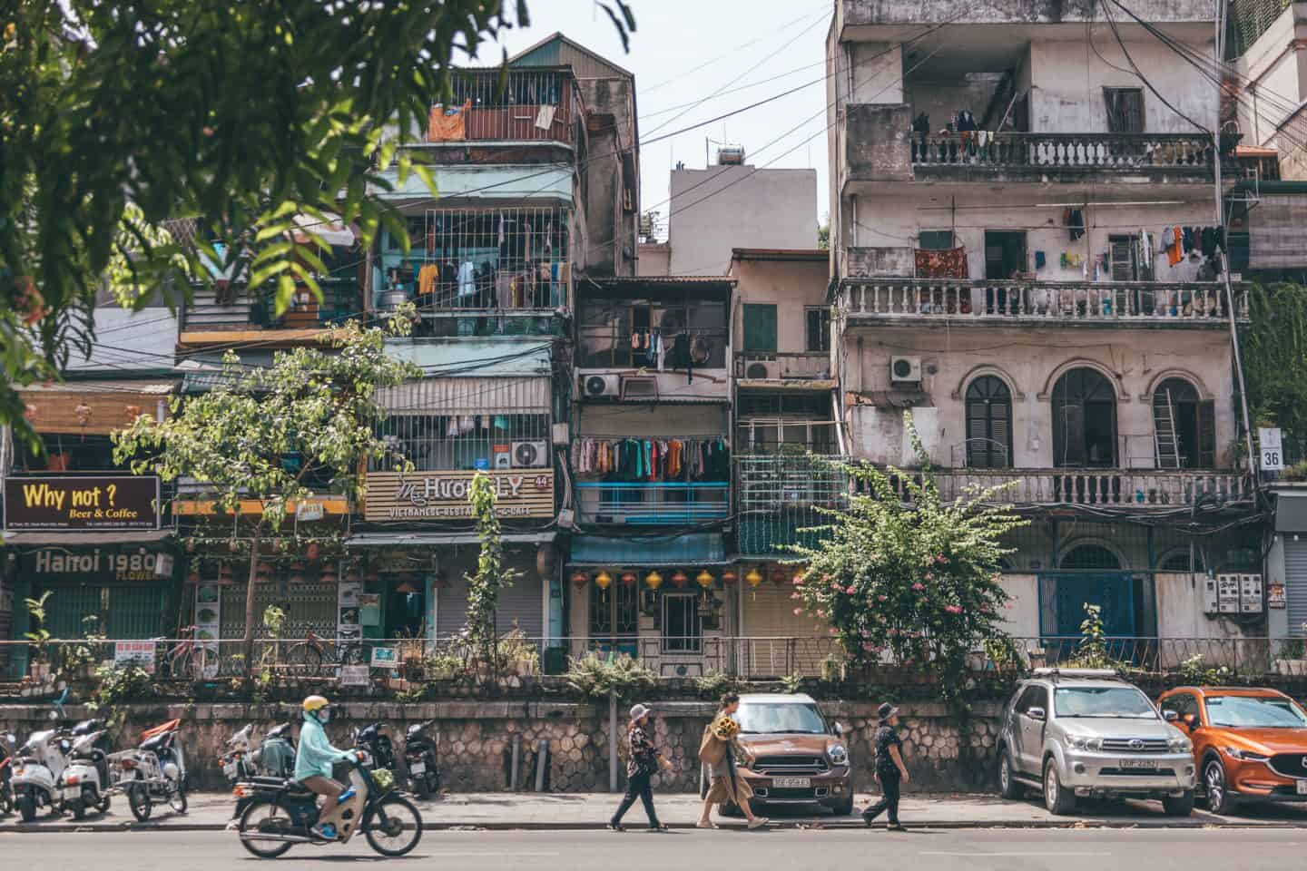 Hanoi is ancient with many attractive tourist destinations