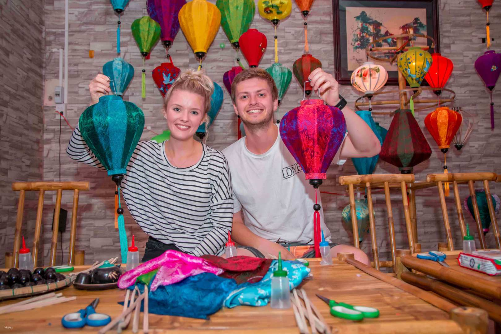 Hoi An lantern making workshop is one of the most exciting and engaging experiences