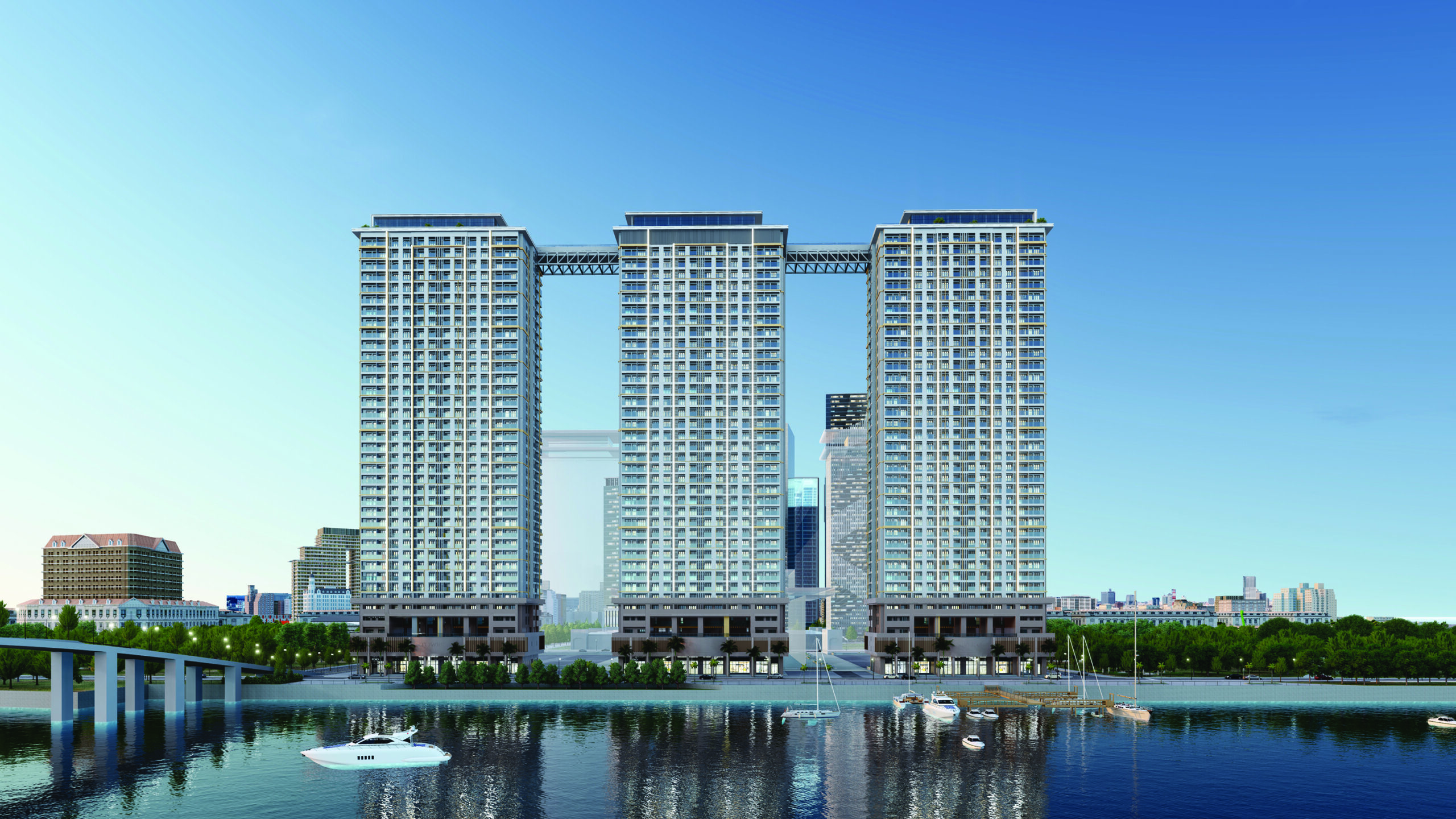 The modern Phnom Penh Riverfront is widely explored by many tourists