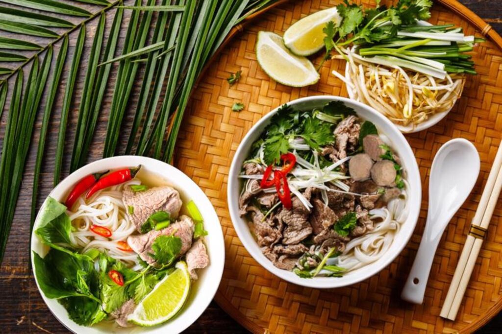 Don't forget to enjoy Pho during your Vietnam Cultural Tour 8 Days journey