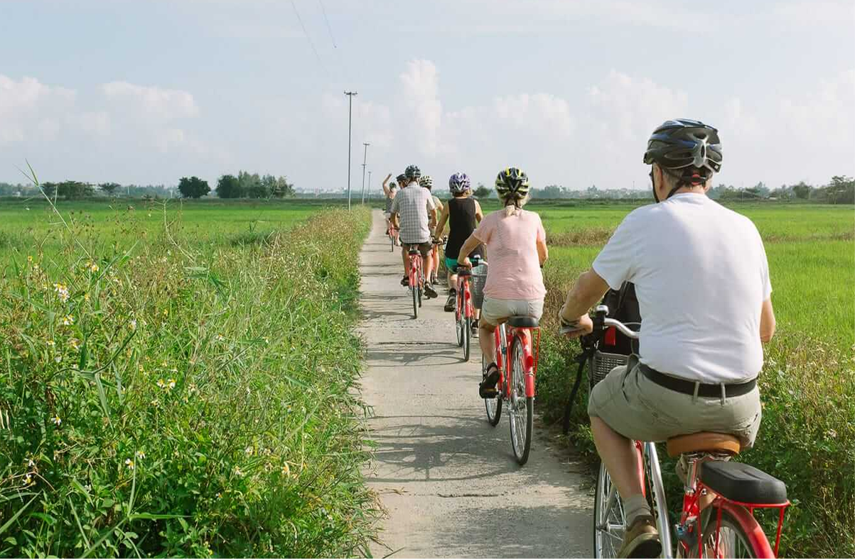 A perfect cycling destination near Hoi An