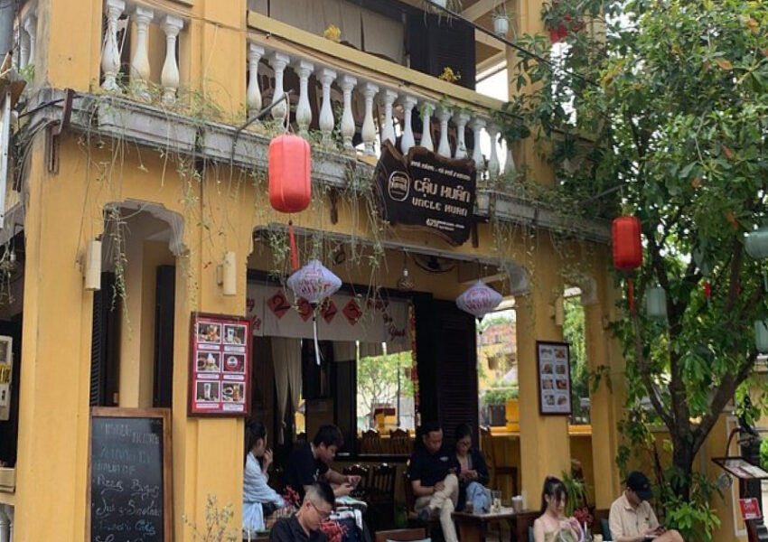 Enjoy Vietnamese Coffee At Uncle Huan Coffee Hoi An