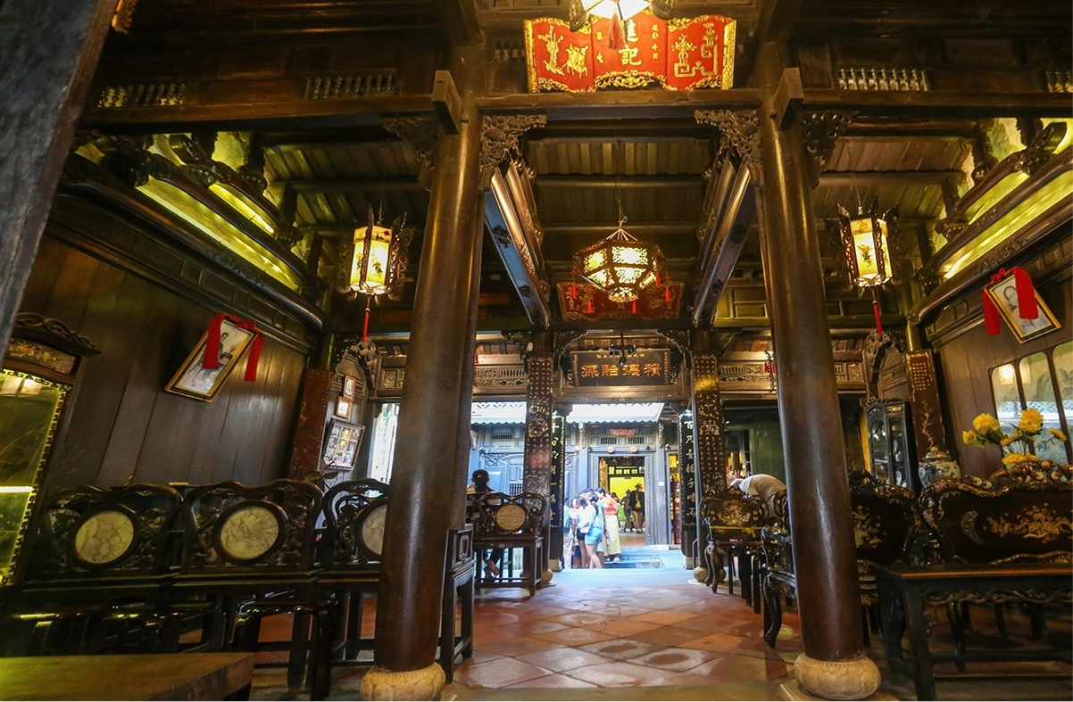 Sophisticated architecture of Tan Ky Old House