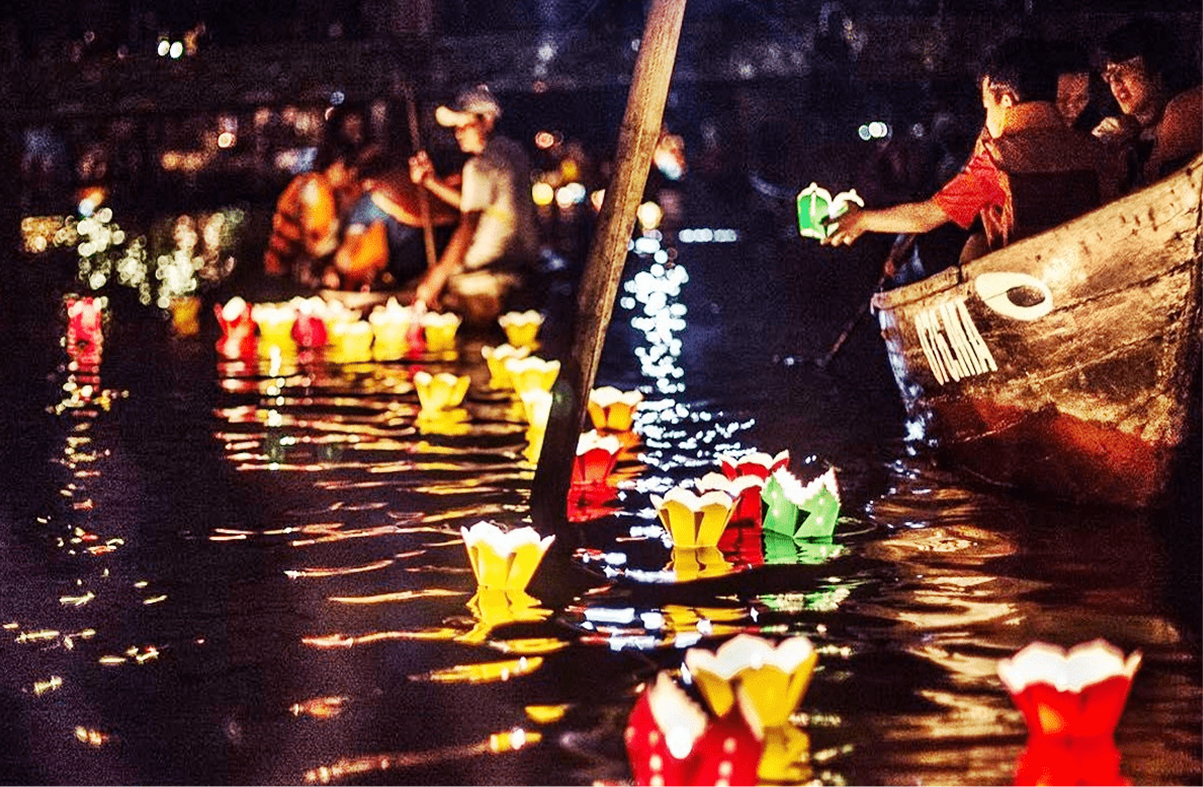 Floating lanterns be on your Vietnam bucket list