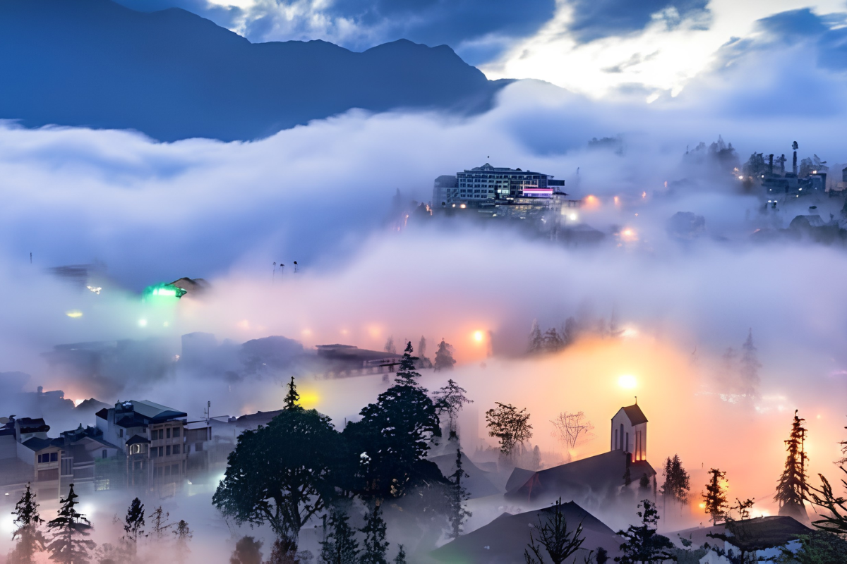 Discover Sapa’s cool mountain scenery, local culture, Cat Cat Village, and the majestic Fansipan