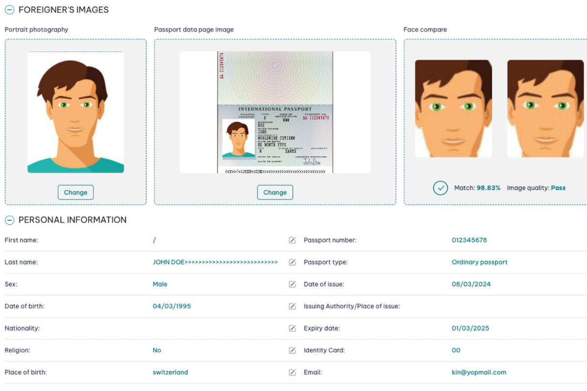 Check your documents and review every detail before submitting